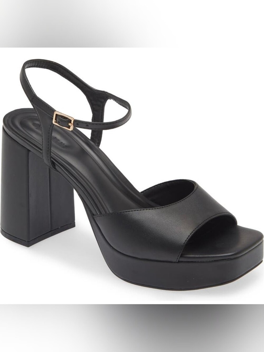 NIB Open Edit Whitney Platform Block Heel Sandal Size 11